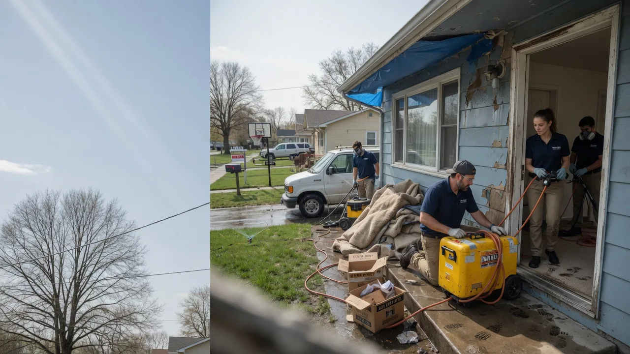 Basement Flood Cleanup in Harrisburg, NC near me